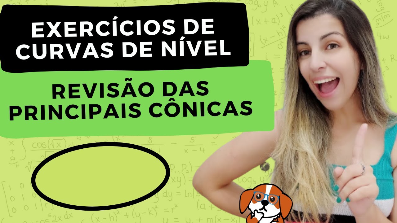 COMO IDENTIFICAR CURVAS DE NÍVEL: Revisão de Cônicas | Cálculo
