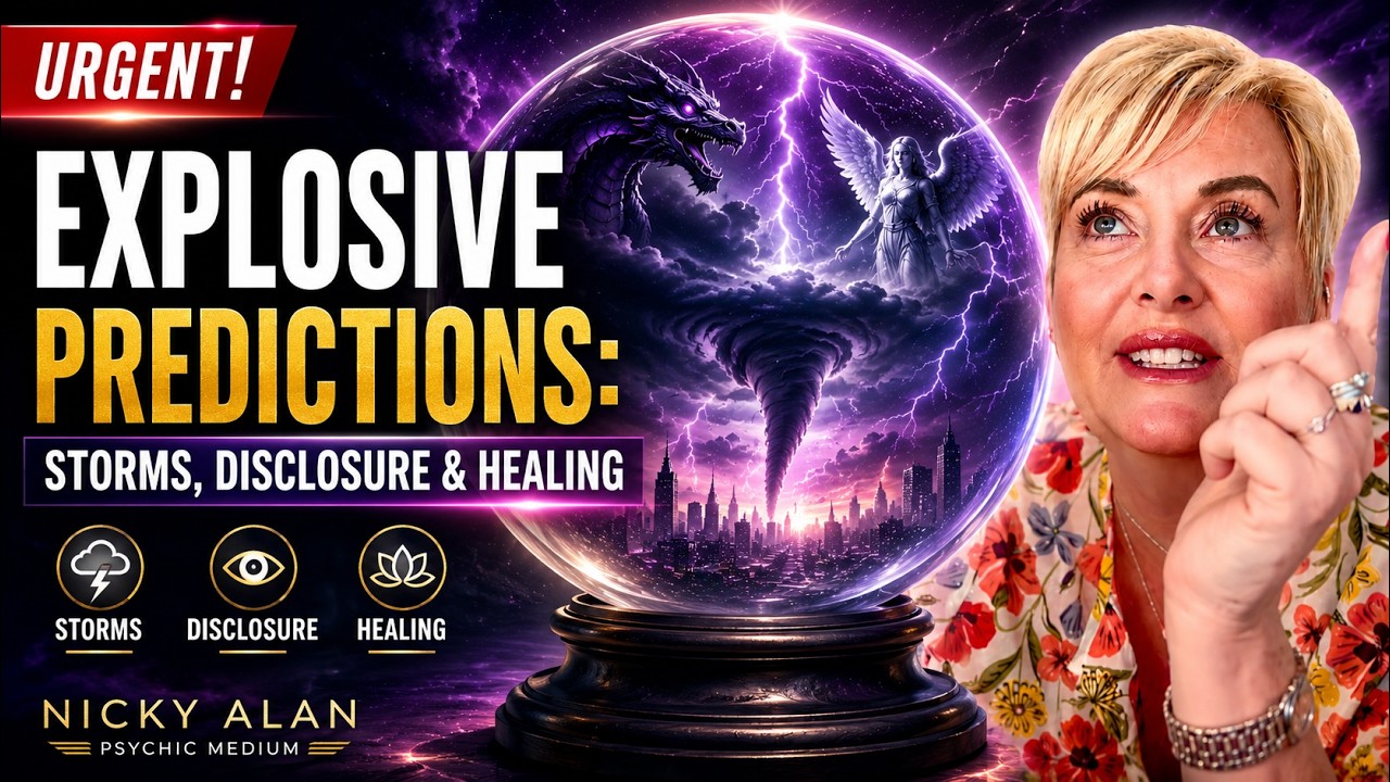 Explosive World Predictions! Storms, Disclosure, Iran & Angel Signs