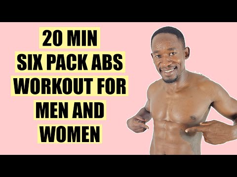 Learn 20 Minute SWEATY ABS Workout for 6 Pack Abs for Men and Women Mind Luster