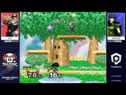 Training Mode Tuesdays Online #3  Kodorin (Marth) vs. Salt (Falcon) Grand Finals