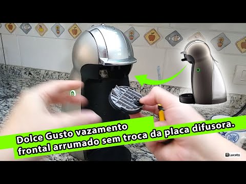 Isso vai consertar o vazamento frontal na cafeteira Dolce Gusto sem trocar a placa difusora.