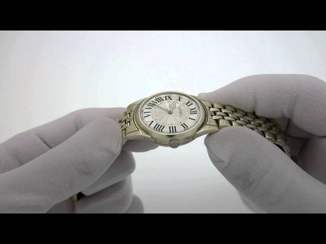 Чоловічий срібний годинник 0565 Відео огляд