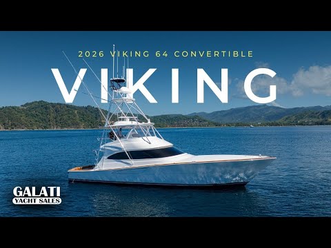 2026 Viking 64 Convertible For Sale – Four-Stateroom Luxury Sportfishing Yacht