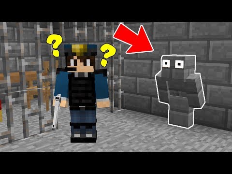 GÖRÜNMEZ OLUP İMKANSIZ HAPİSHANEDEN KAÇIYORUM! 😱 - Minecraft