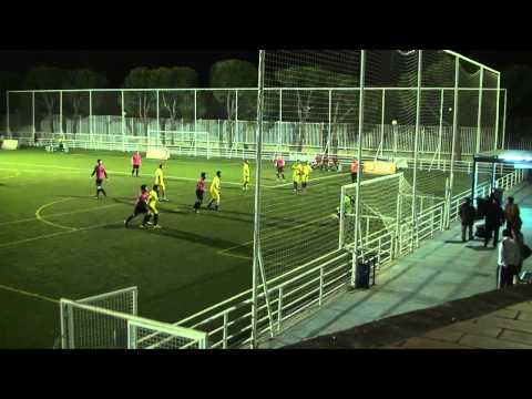 Fútbol 7 Bravo.  Primera Jornada 13.  Servitronic Andalucía SL 1 - 3 Nueva Heliópolis