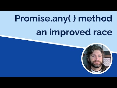 The new Promise any method