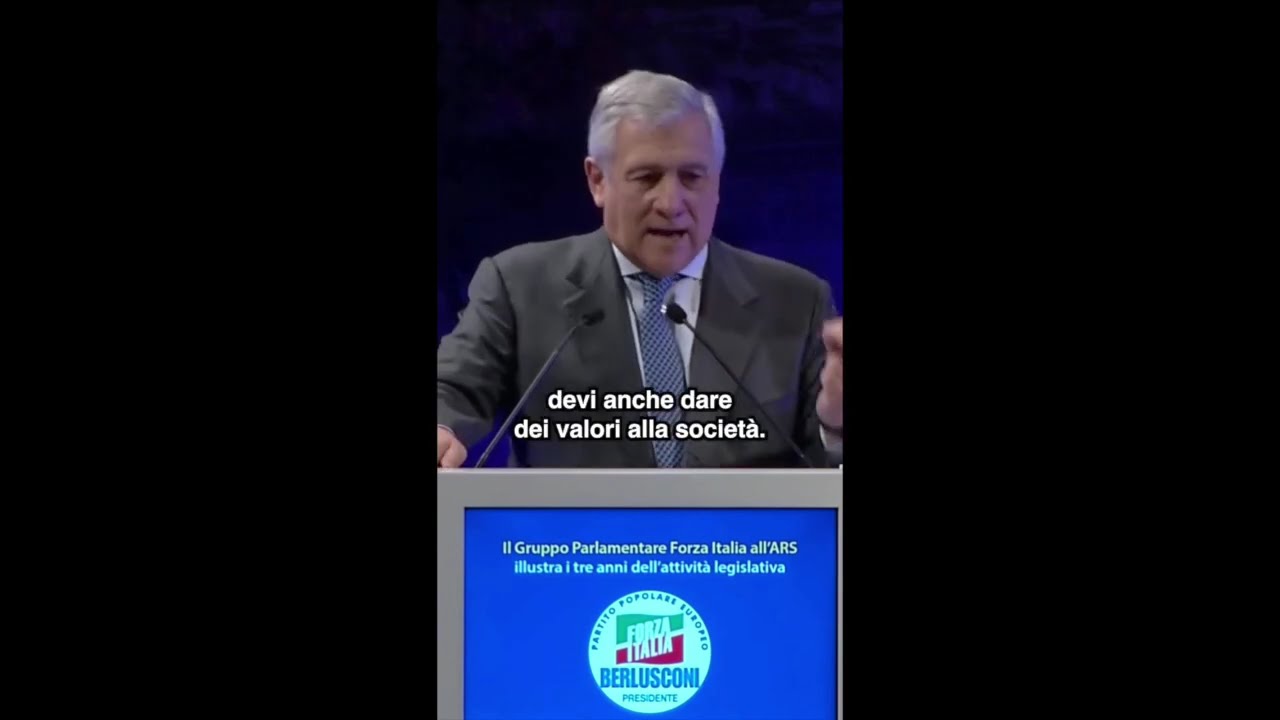 TAJANI SUL CASO DI LA SPEZIA: "ABBIAMO IL DOVERE DI INSEGNARE IL VALORE DELLA VITA AI RAGAZZI"