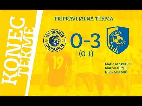 Vrhunci PT NK Brinje Grosuplje - AŠK Bravo, januar 2018