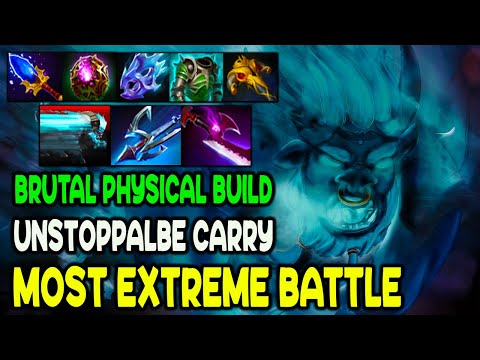 SPIRIT BREAKER - BRUTAL PHYSICAL BUILD - UNSTOPPABLE CARRY - MOST EXTREME BATTLE - DOTA 2 GAMEPLAY