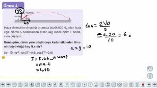 Eğitim Vadisi 11.Sınıf Fizik 11.Föy İtme ve Çizgisel Momentum 1 Konu Anlatım Videoları