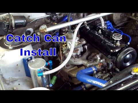 AE86 Cusco Catch Can Install