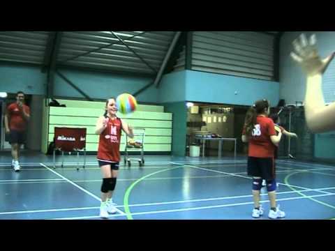 Volleybalclinic H1/D1 VC Nesselande 2012