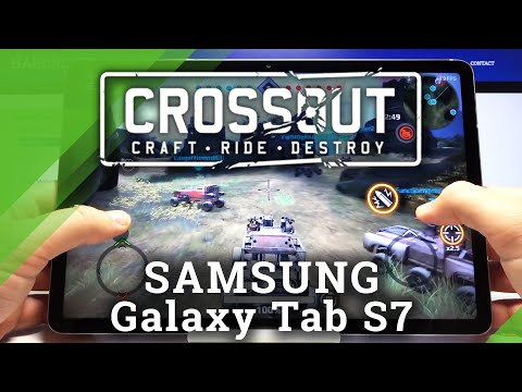 How Crossout Mobile Works on Samsung Galaxy Tab S7 – Gameplay / Quality Checkup