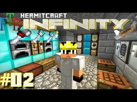 Minecraft Mods - FTB Infinity Ep. 02 - Got Power !!! ( HermitCraft Modded Minecraft )