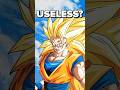Super Saiyan 3 Is USELESS