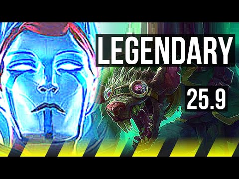 JHIN & Soraka vs TWITCH & Yuumi (ADC) | 14/1/7, Legendary | EUNE Master | 25.9