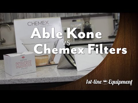Able Kone vs Chemex Filters