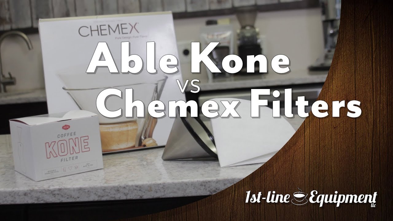 Comparison: Able Kone vs Chemex Filters