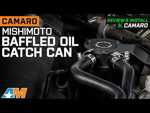 2016-2023 Camaro SS Mishimoto Baffled Oil Catch Can Review & Install