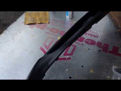 How to: MKV GTI Votex Lip "Bed Liner" texture paint