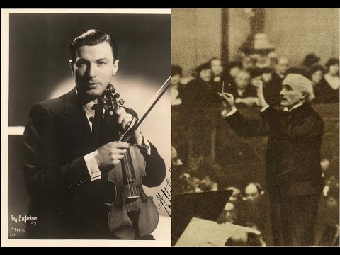 Nathan Milstein & Arturo Toscanini Live: Mendelssohn: Violin concerto (Fragment) New York 1936