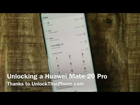 How to SIM unlock the Huawei Mate 20 Pro