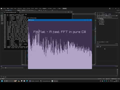 GitHub - sinshu/fftflat: A fast FFT implementation in pure C#