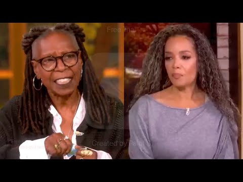 Whoopi Rips Up Sunny Hostin's Note With Trump Correction