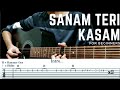 Sanam Teri Kasam Title Track Easy Guitar Tabs