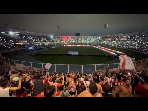 "HINCHADA ESTUDIANTES de La Plata en CÓRDOBA vs riBer - SÚPERCOPA ARGENTINA" Barra: Los Leales • Club: Estudiantes de La Plata