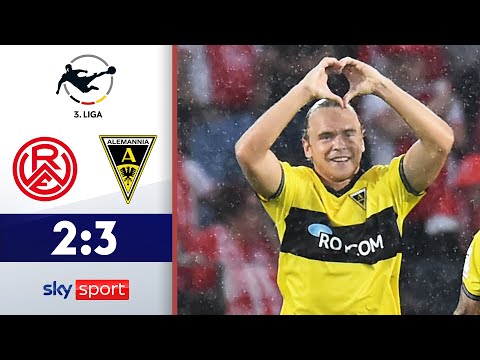 WILDER Elfmeter-Hattrick! | Rot-Weiss Essen - Alemannia Aachen | Highlights 3. Liga 2025/26