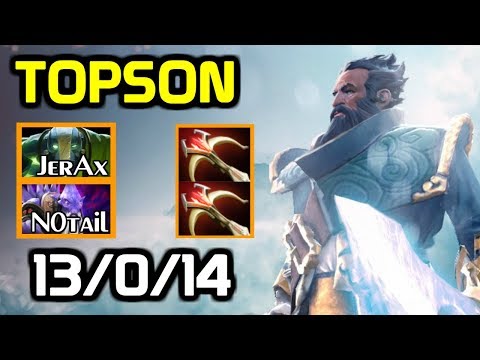 TOPSON 7.20 Kunkka Double Daedalus build w/ JerAx, N0tail vs iLTW, Swiftending