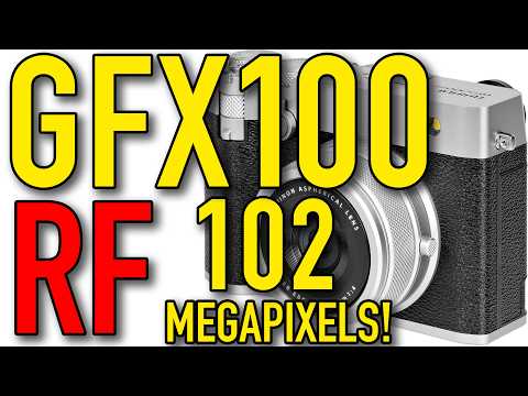 Fujifilm GFX100RF Digital Camera, Bundle with 128GB Memory Card, NP-W235 Battery and Shoulder Bag (Silver) video review thumbnail