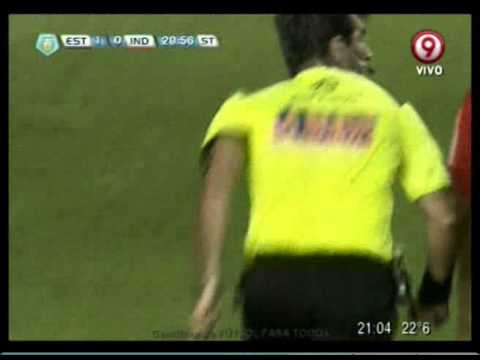 Estudiantes 2 - Independiente 1, Gol de Carrillo