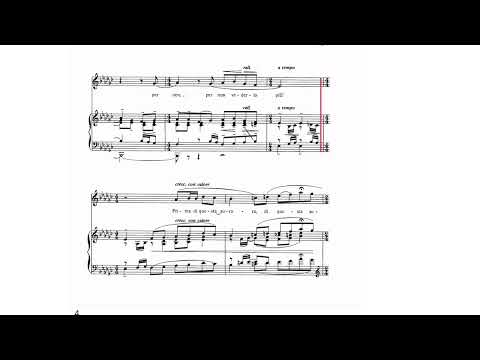 Tu che di gel sei cinta from Turandot by G. Puccini (Karaoke, Study Guide)