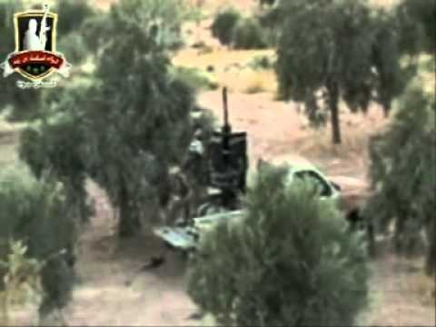 التصدي للطيران الحربي على جبهة كفر نبودة من قبل لواء أسامة بن زيد