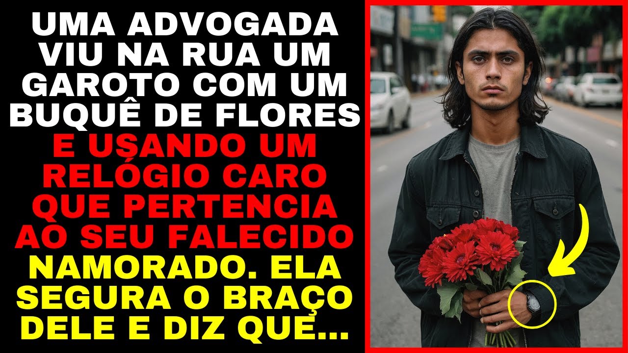 Advogada Encontra Ambulante USANDO Relógio De Seu NAMORADO FALECIDO Há 20 Anos,SEGURA SEU BRAÇO E...