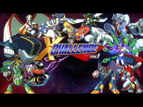 Mega Man X Legacy Collection - X Challenge Gameplay