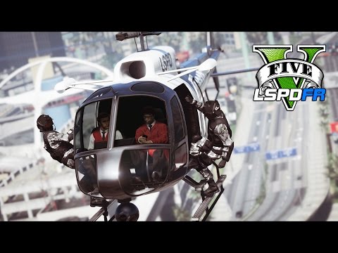 Helicopter SWAT Unit Fights Terrorists in GTA 5!!