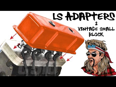 Chevy LS Valve Cover Small Block Adapter Kit Install