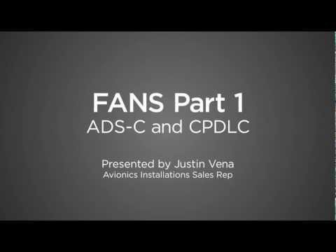ADS-C & CPDLC (FANS pt 1)