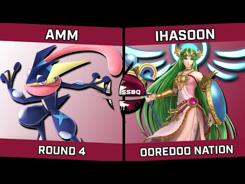 AMM (Greninja) vs iHasoon (Palutena) - Ooredoo Nation SSBQ Spring Tournament