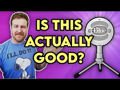 Blue Snowball Ice Mic Review! The Ultimate Starter Mic for Beginners? Streaming and Podcasting