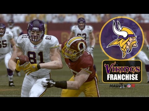 Madden 16 (Xbox One) Minnesota Vikings Owner Mode Franchise - EP32 (Year 2, Week 14 vs Redskins)