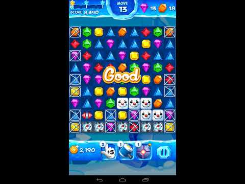Jewel Pop Mania:Match 3 Puzzle Level 101 ( Ice Cream Town Episode ) - Walkthrough ( No Booster )