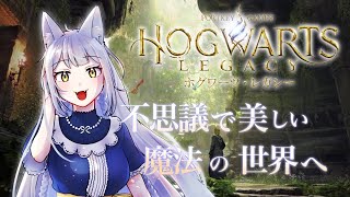【ホグワーツレガシー】憧れの魔法学校に入学しに来ました！人狼です！！【癒し系人狼Vtuber/熾狼ルナ】