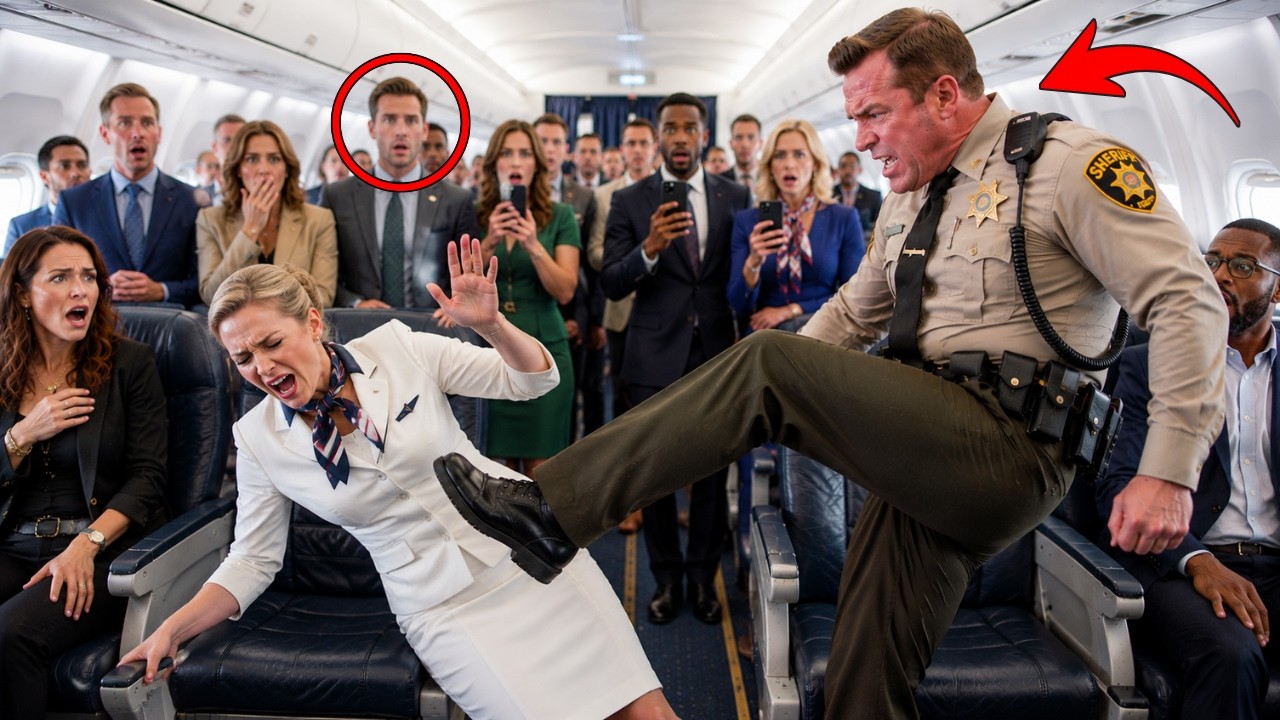 Cop Kicks Black Flight Attendant in First-Class — and Is Shocked When He Strikes Back!