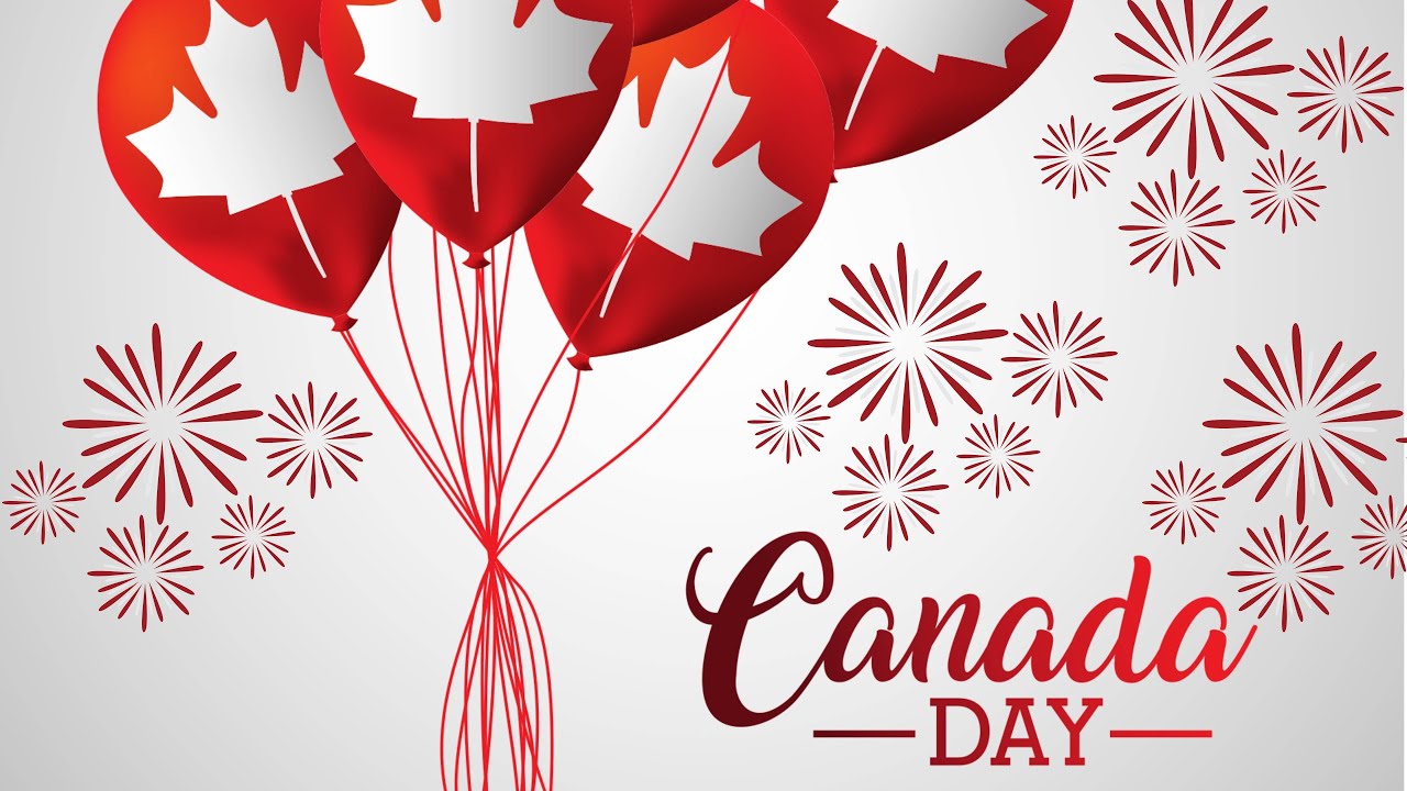 Happy Canada Day Background for your TV, 4K No sound Canada Day wallpaper for your screen 2hr