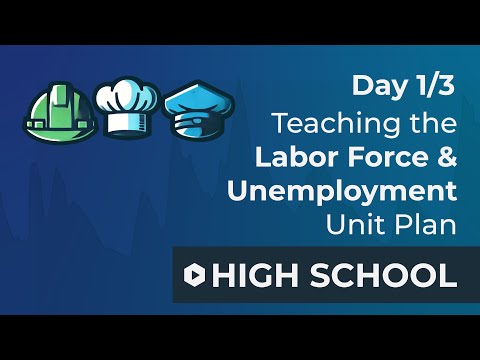 Day 1 | Calculating Unemployment | Labor Force and Unemployment Unit Plan Walkthrough