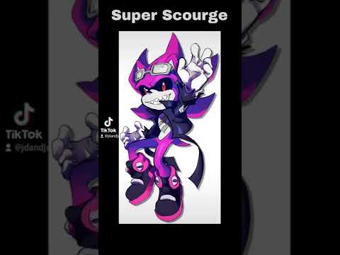 All Scourge the Hedgehog Forms #shorts #scourge #forms #superscourge #moviescourge  #dark #hedgehog